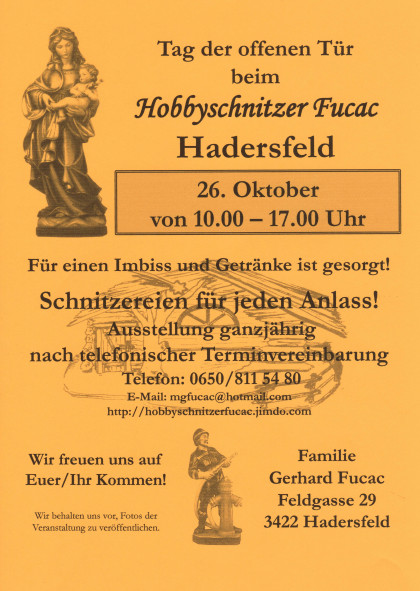 Einladung Tag der offenen Tür 26.10.2026