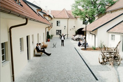 Der Innenhof des Kaiser’s Hof