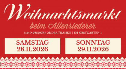 Banner Weihnachtsmarkt