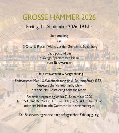 Weinkulinariem Gr. Hämmer