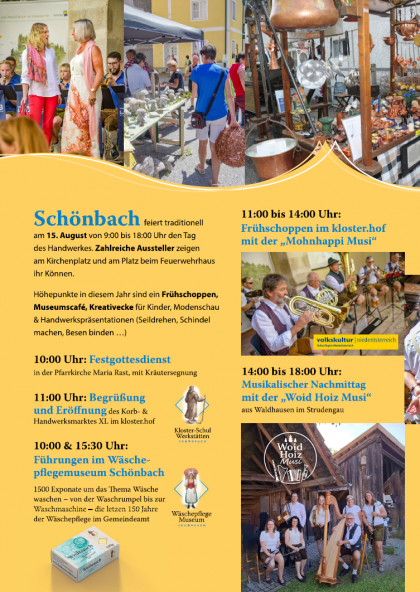 15. Korb- & Handwerksmarkt Schönbach