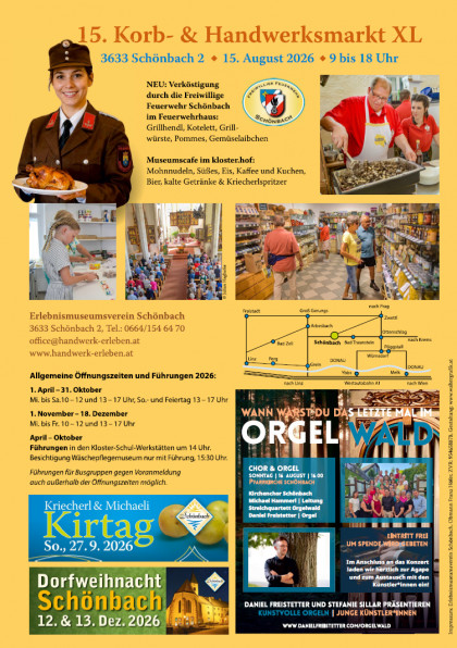 15. Korb- & Handwerksmarkt Schönbach