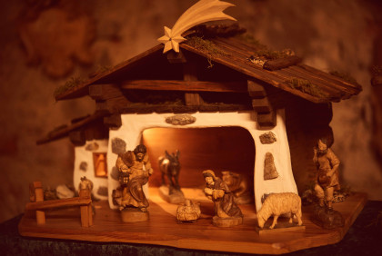 Kripperl am Adventmarkt in Maria Taferl