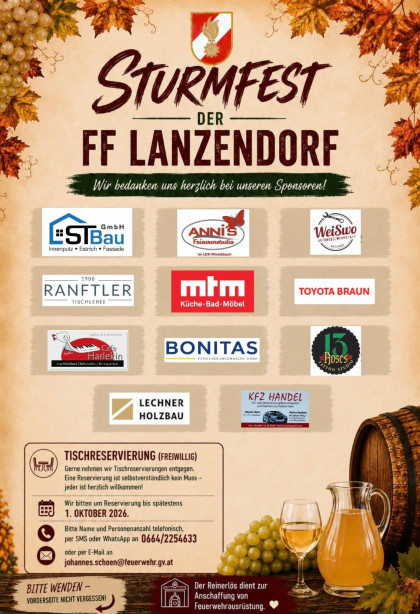 Sturmfest der FF Lanzendorf