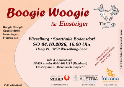 Boogie Woogie für Einsteiger in Wieselburg