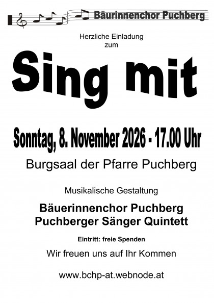 Sing mit Konzert