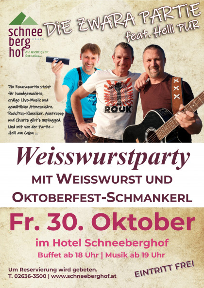 Weisswurstparty
