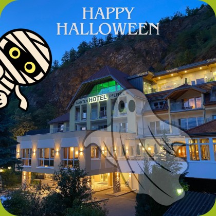 Happy Halloween im Gartenhotel Pfeffel