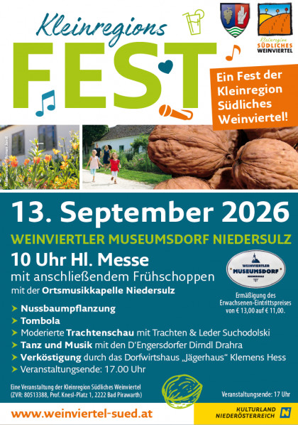 Plakat Kleinregionsfest