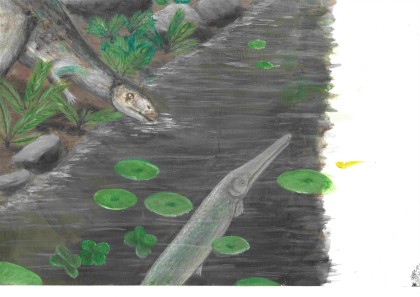 Artwork "Die Dinoinsel"