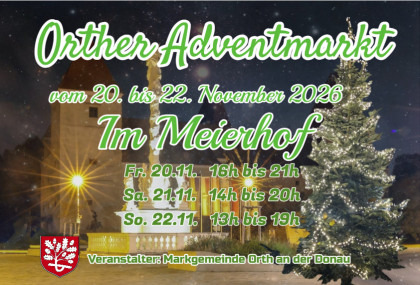 Advent in Orth/Donau