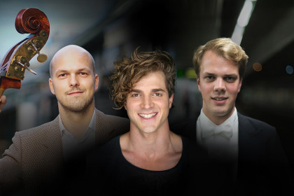 Jakob u. Felix Hornbachner mit Daniel Gutmann