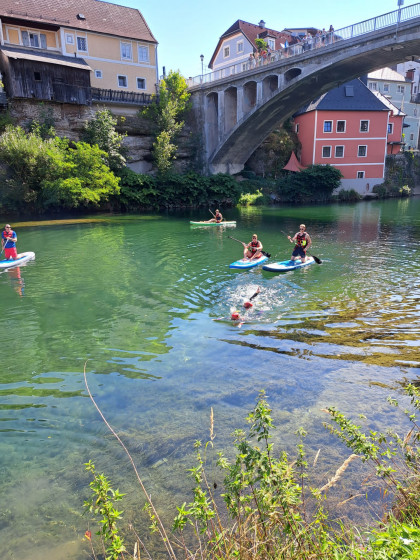 Sicherung durch die Wasserrettung