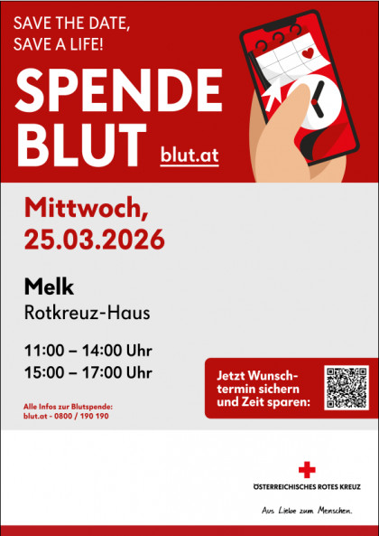 Blutspende Plakat