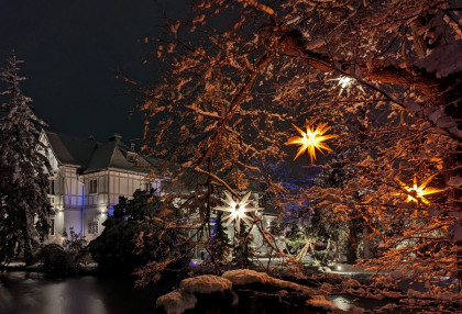Schloss Schönau im Winter