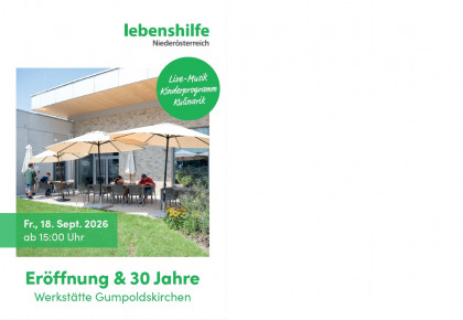 Eröffnung Werkstätte Lebenshilfe