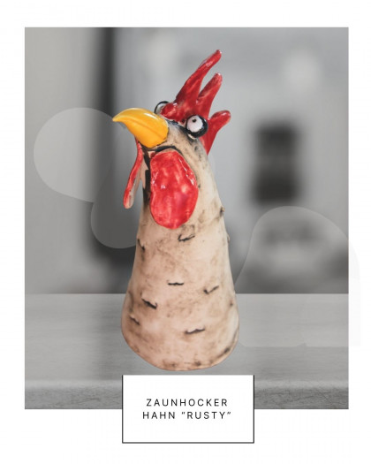 Zaunhocker Hahn "Rusty"