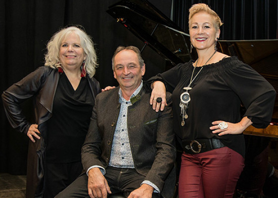 Kathrin Schuh, Eva-Maria Feimer und Christian Herzog