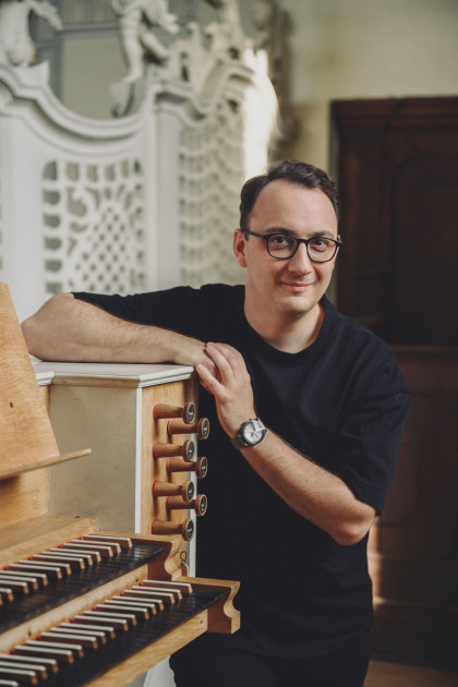 Augusteum-Organist Michael Seiberler