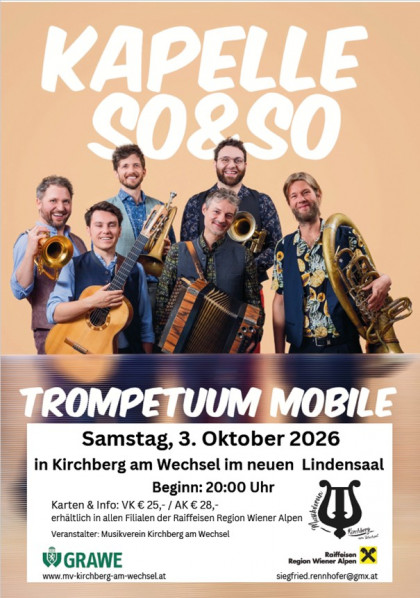 Kapelle So&So - Trompetuum Mobile