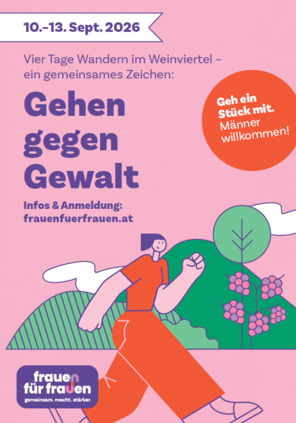Flyer Gehen gegen Gewalt 