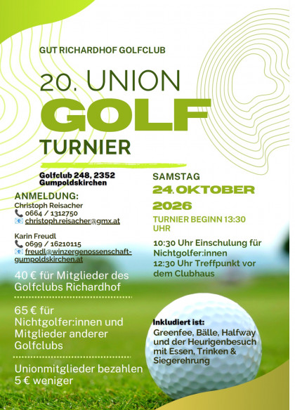 Union Golfturnier