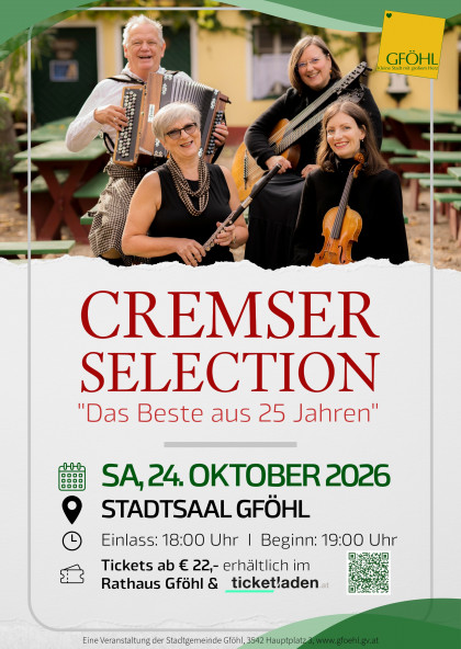 Plakat Cremser Selection