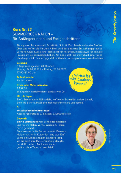 Sommer – Musik und Kreativwoche - 31