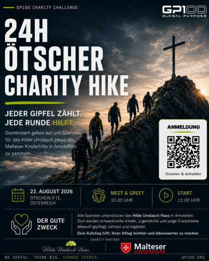 24H Charity Hike powered by GP100 Global Purpose_Event Informationen