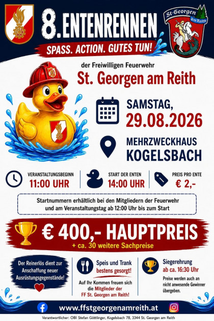 8. Entenrennen 2026