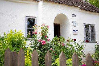 Kleinhäuslerhaus aus Wilfersdorf - Täuferausstellung