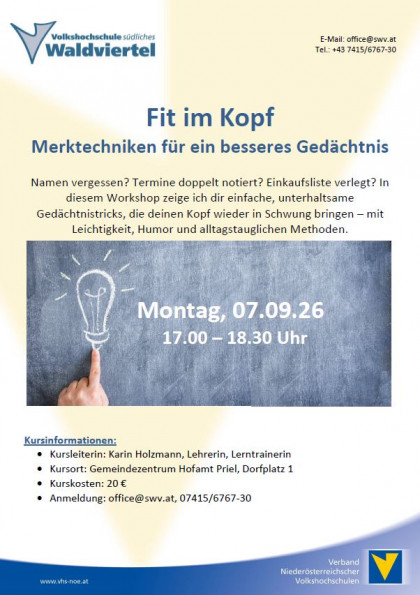 Fit im Kopf