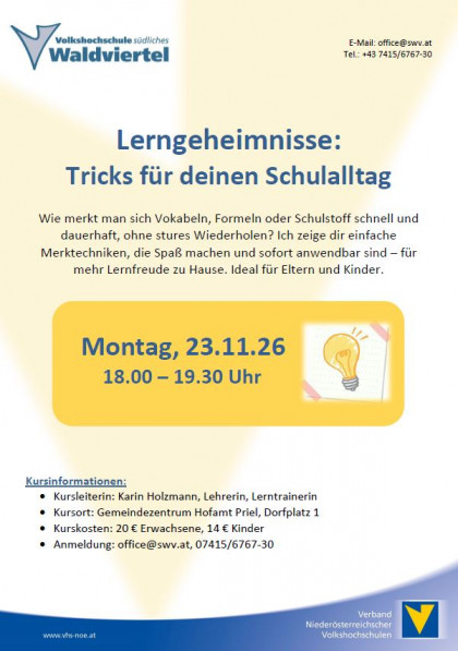 Lerngeheimnisse