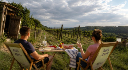 Picknicken, wo der Wein wächst.
