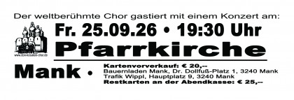 Don Kosaken Chor Serge Jaroff in Mank