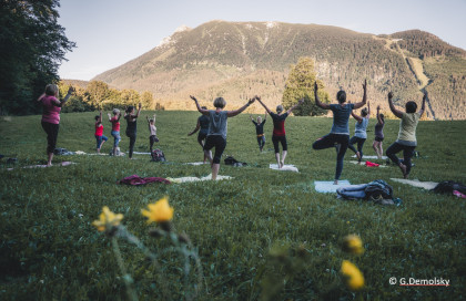 Yoga mit Ötscherblick