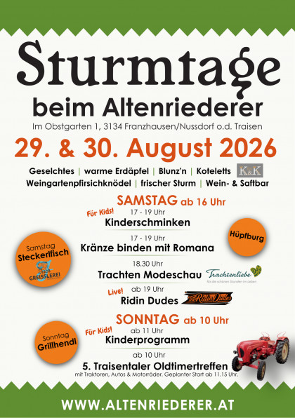 Flyer Sturmtage