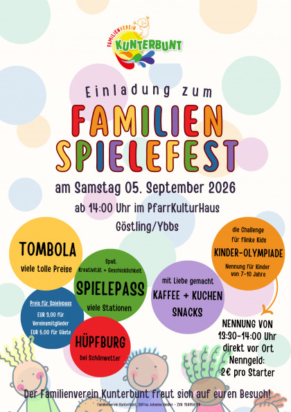 Plakat Spielefest