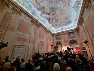 Historischer Konzertsaal in Schloss Mannersdorf