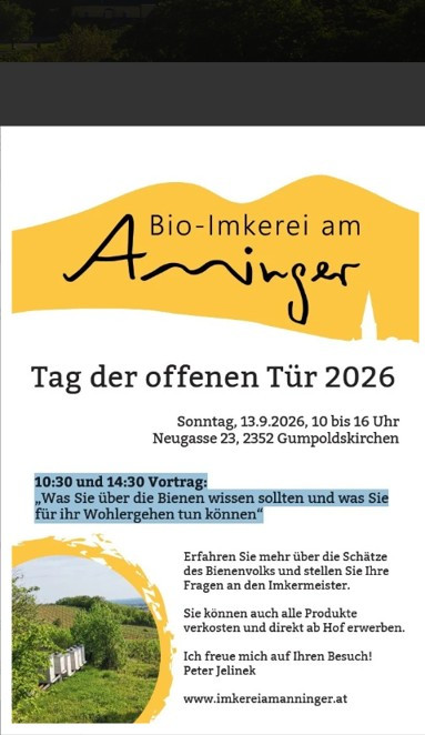 Imkerei am Anninger