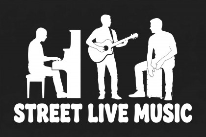 Street live-music logo