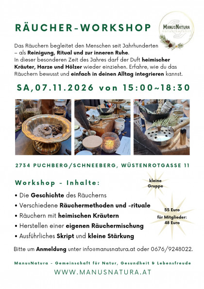 Räucher-Workshop