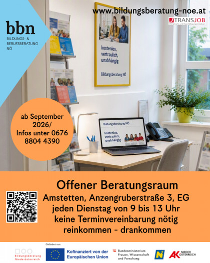 Offener Beratungsraum