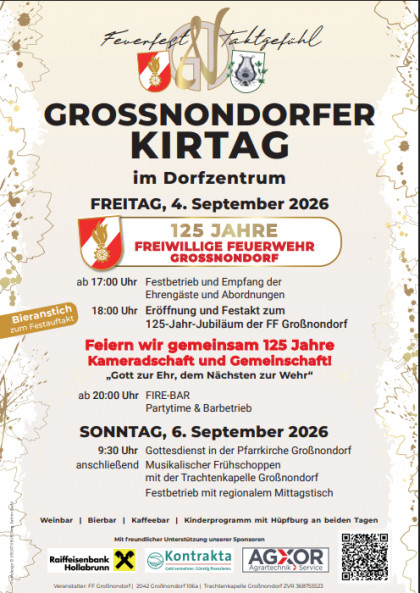 Großnondorfer Kirtag 2026