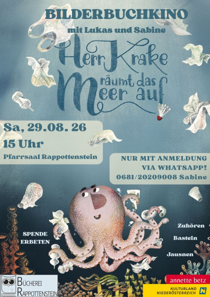 Herr Krake räumt das Meer auf