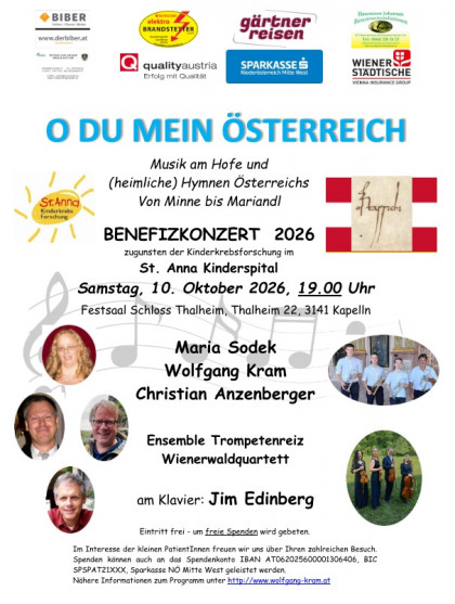 Konzertplakat 2026