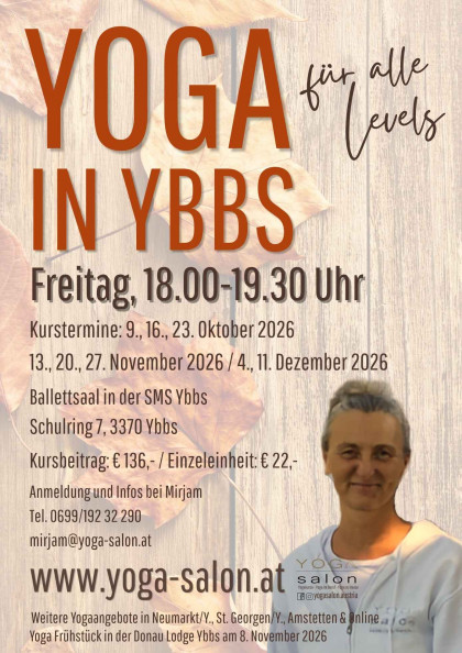 Yoga in Ybbs - Herbst 2026