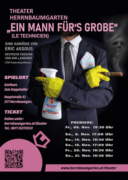 Plakat Ein Mann für´s Grobe