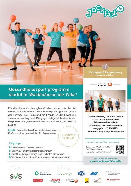 Gesundheitssportprogramm
