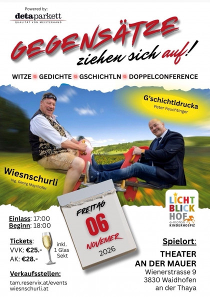 Gegensätze ziehen sich auf!